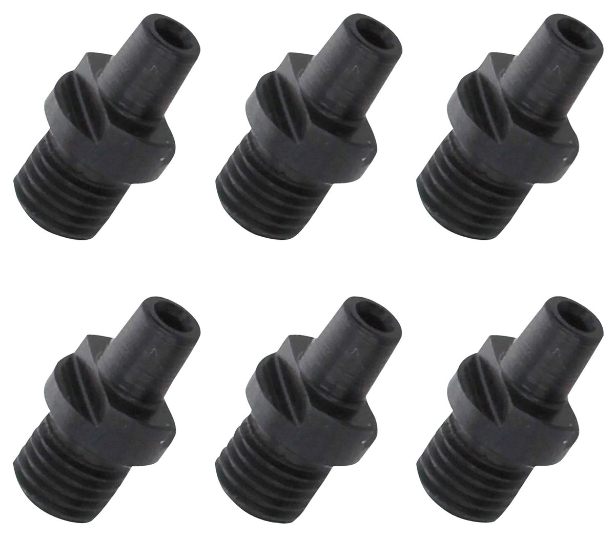 Pietta AC060 6 Pack Blued Steel Revolver Nipples Black Powder