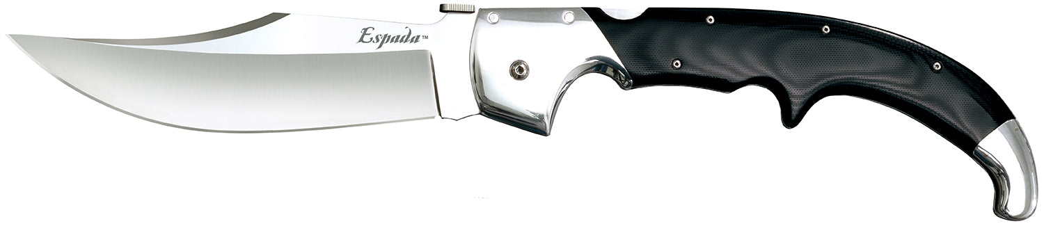Cold Steel CS62MA Espada XL Folding Knife 7.5" Clip Point S35VN Blade Polished Bolsters