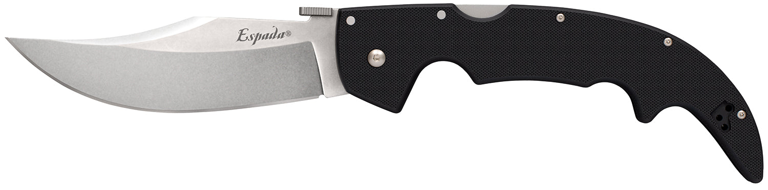 Cold Steel CS62MGD Espada Large Folding Knife 5.5" Clip Point Plain S35VN SS Blade G10 Handle