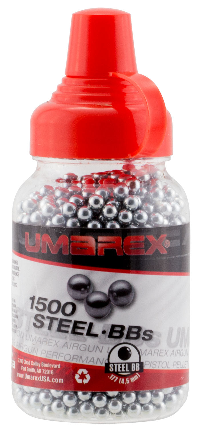 Umarex Precision .177 Caliber Steel BBs 1500 Count Bottle