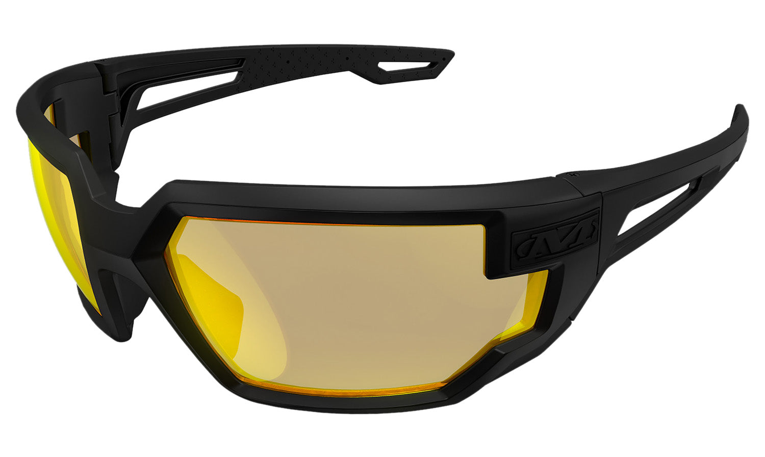 Mechanix Wear VXF30AFPU Type-X Tactical Eyewear Amber Lens Anti-Fog Anti-Scratch Black Frame