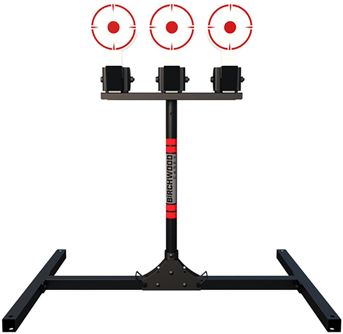 Birchwood Casey 3TPR Self-Resetting AR500 Steel Plate Rack Target Stand 6" Plates