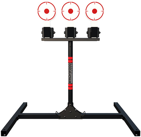 Birchwood Casey 3TPR Self-Resetting AR500 Steel Plate Rack Target Stand 6" Plates