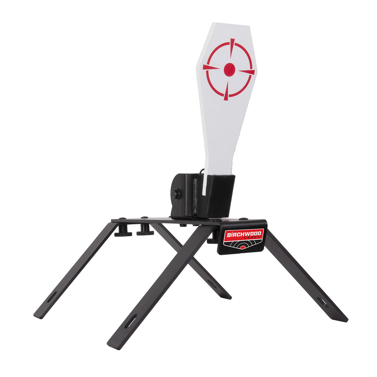 Birchwood Casey S7540 AR500 Steel Spring-Reset Popper Target with Removable Coffin Paddle