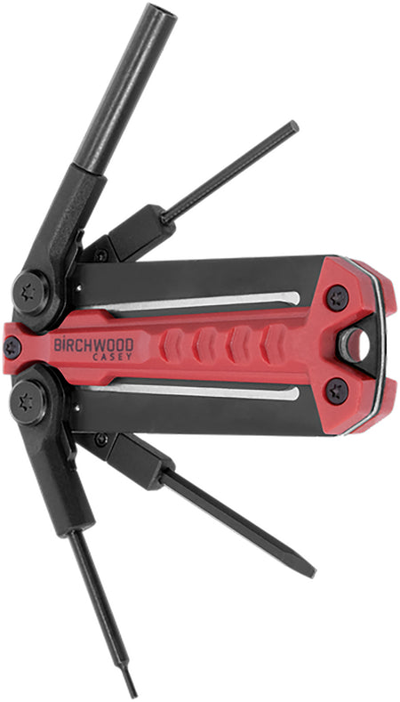 Birchwood Casey GLMT Black/Red Glock Armorer Multi-Tool 4 Fold-Out Tools