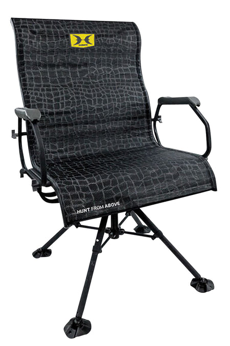 Hawk HWK3115 Big Denali XXL Mesh Blind Chair Black Folding