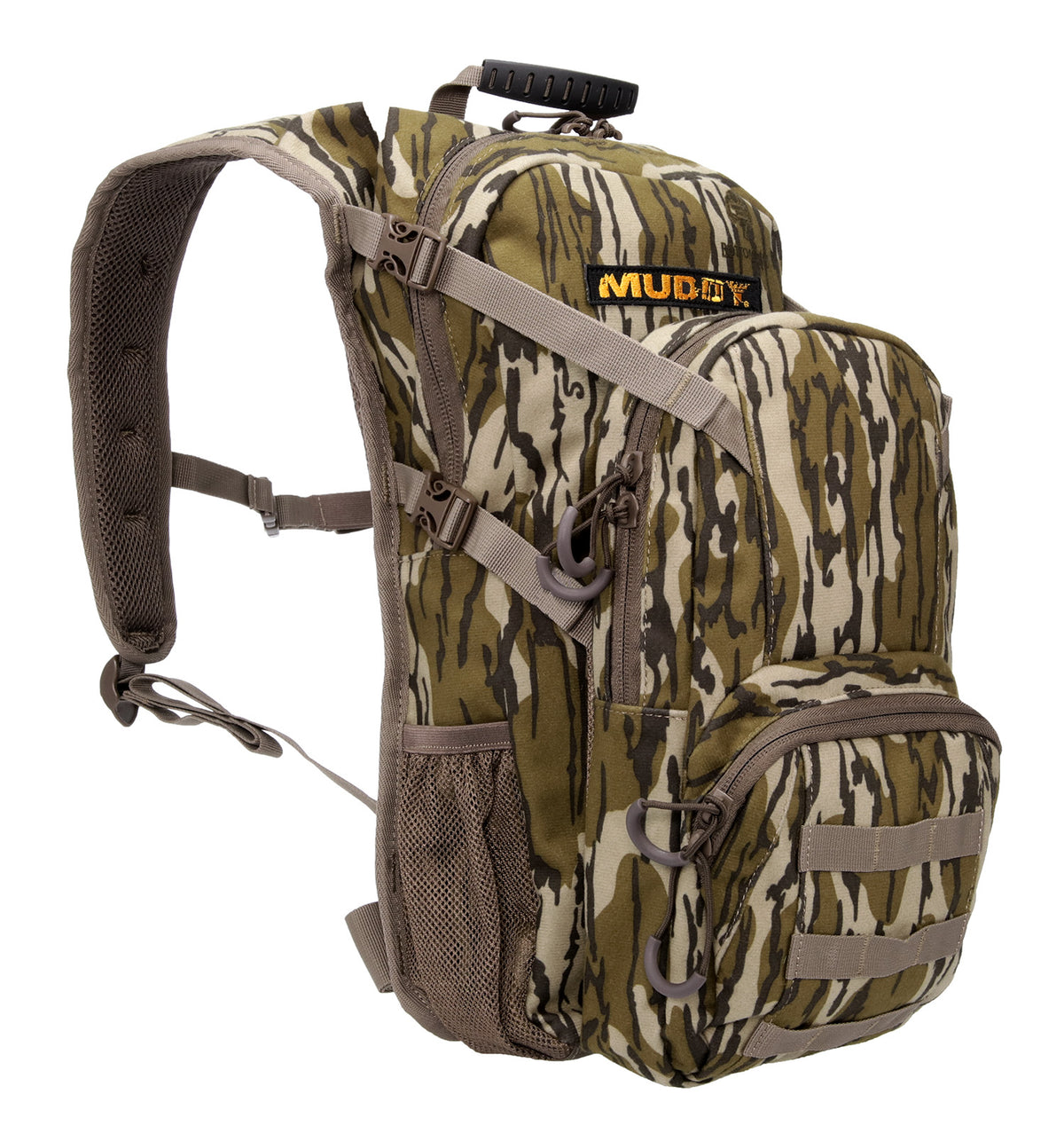 Muddy MUD-BPK-1075MO Mossy Oak Bottomland Polyester Pro 1075 Hunting Pack