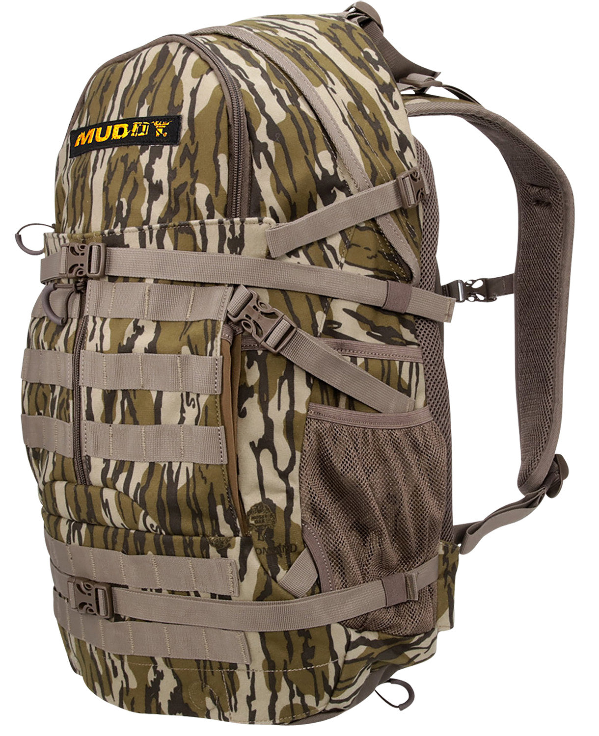 Muddy MUD-BPK-1300MO Mossy Oak Bottomland MOLLE Hunting Pack Polyester