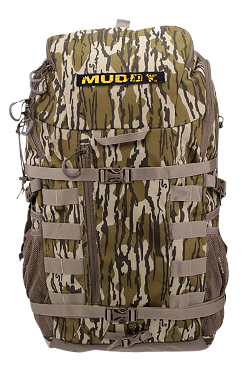 Muddy MUD-BPK-1500MO Mossy Oak Bottomland Polyester Pro 1500 Hunting Backpack