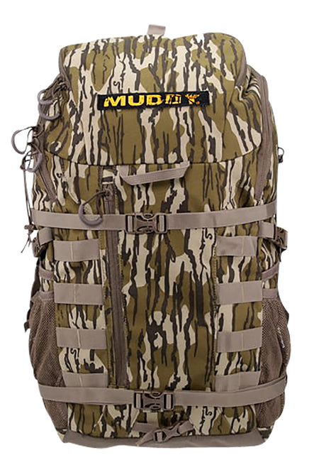 Muddy MUD-BPK-1500MO Mossy Oak Bottomland Polyester Pro 1500 Hunting Backpack
