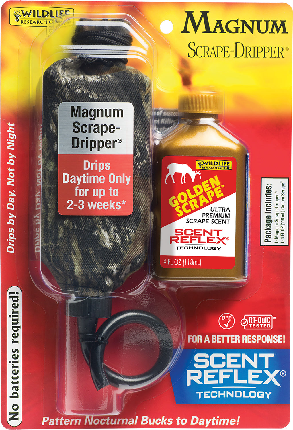 Wildlife Research 386 Golden Combo Magnum Scrape-Dripper 4 oz Deer Scent