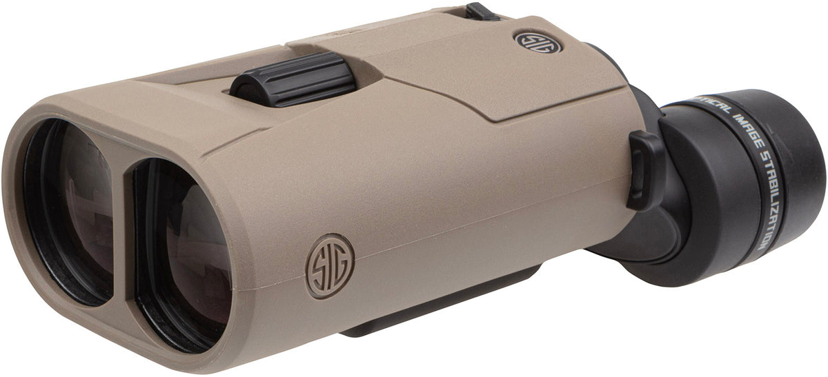 Sig Sauer Electro-Optics Zulu6 HDX 10x30 Roof Prism Binocular FDE Magnesium w/Image Stabilization