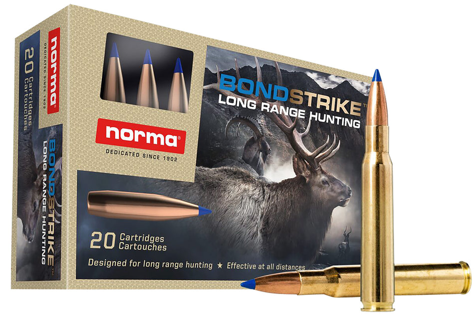 Norma Dedicated Hunting Bondstrike Extreme Bonded Polymer Tip 180 Grain .30-06 Springfield  7393923322117