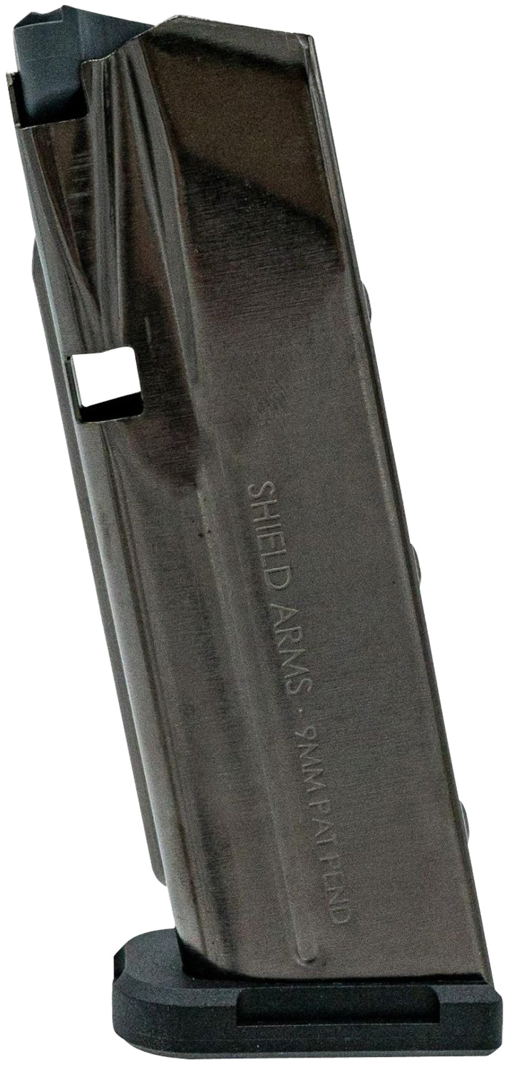 Shield Arms S15 Gen 3 Flush Fit 9mm 15rd Magazine Compatible with Glock 48 and 43X, Black Nickel Steel