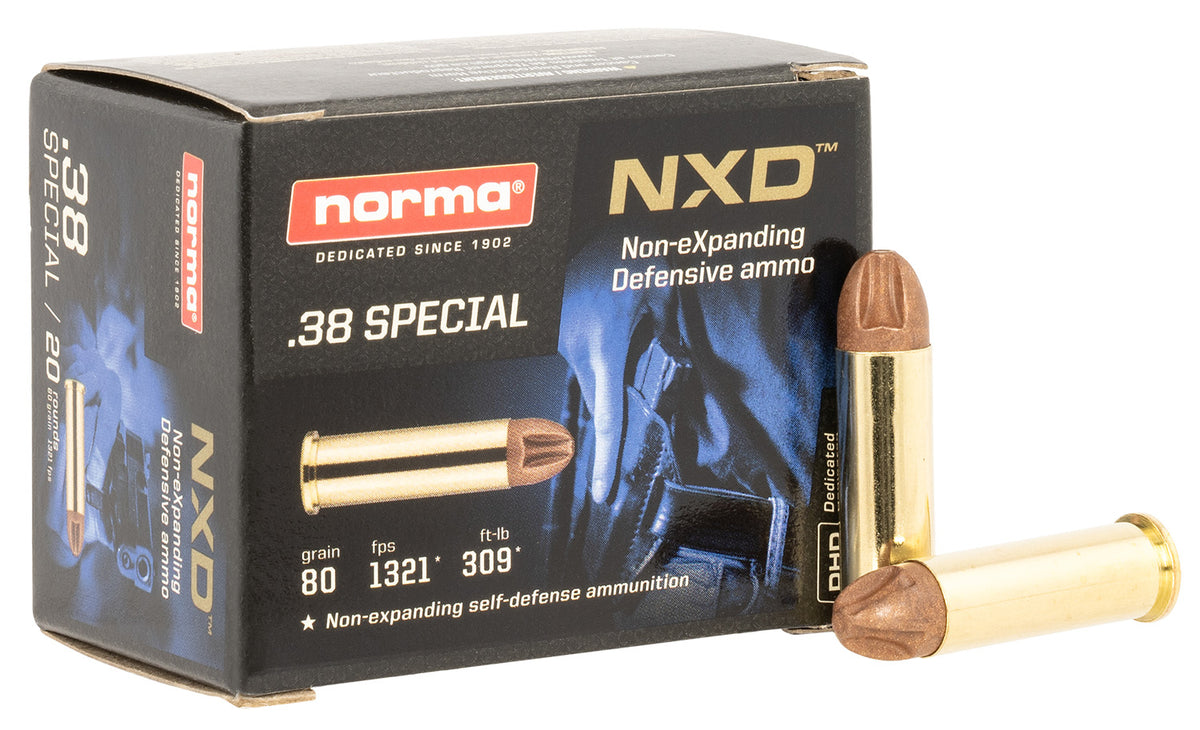 Norma Self Defense NXD 38 Grain .38 Special  810036150187