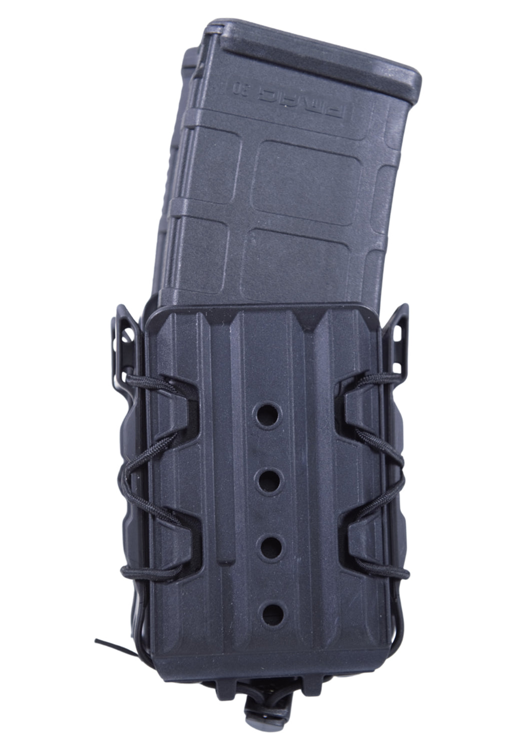 HSGI X2R TACO V2 Double Mag Pouch Black Polymer Belt Clip MOLLE U-Mount AR/AK Rifle