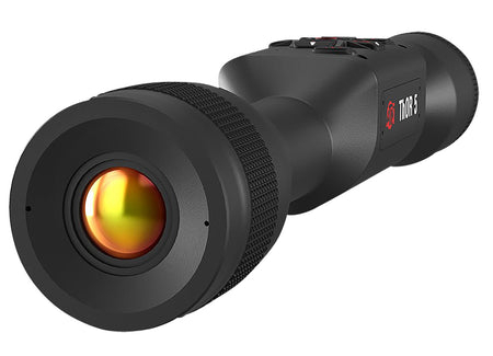 ATN Thor 5 320 Thermal Rifle Scope 4-16x Black Anodized Smart Reticle 320x240 Resolution
