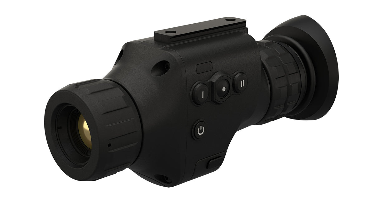 ATN ODIN LT 640 Thermal Scope Monocular 1-4x19mm 640x480 Resolution Helmet Mountable Black
