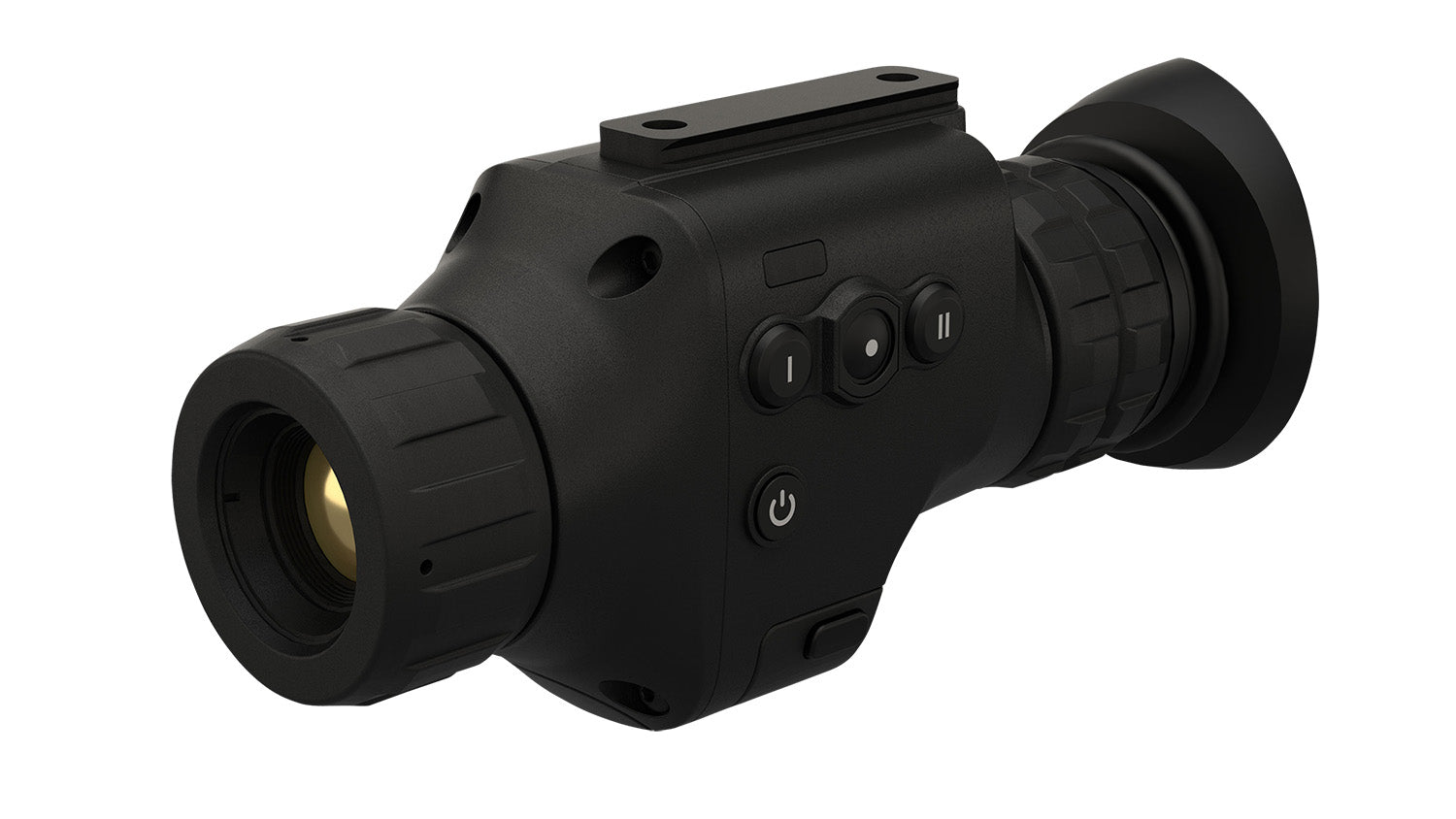 ATN ODIN LT 640 Thermal Scope Monocular 1-4x19mm 640x480 Resolution Helmet Mountable Black