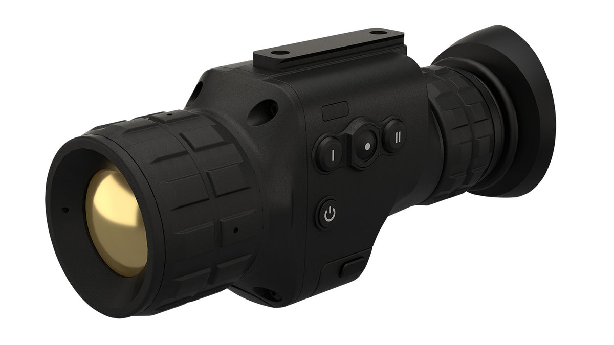 ATN ODIN LT 640 Thermal Scope Monocular 3-12x35mm 640x480 Resolution Helmet Mountable Black