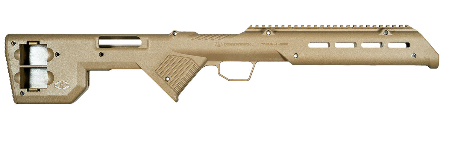 Desert Tech Trek-22 Flat Dark Earth Bullpup Chassis Ruger 10/22 M-LOK Synthetic 26.75" OAL