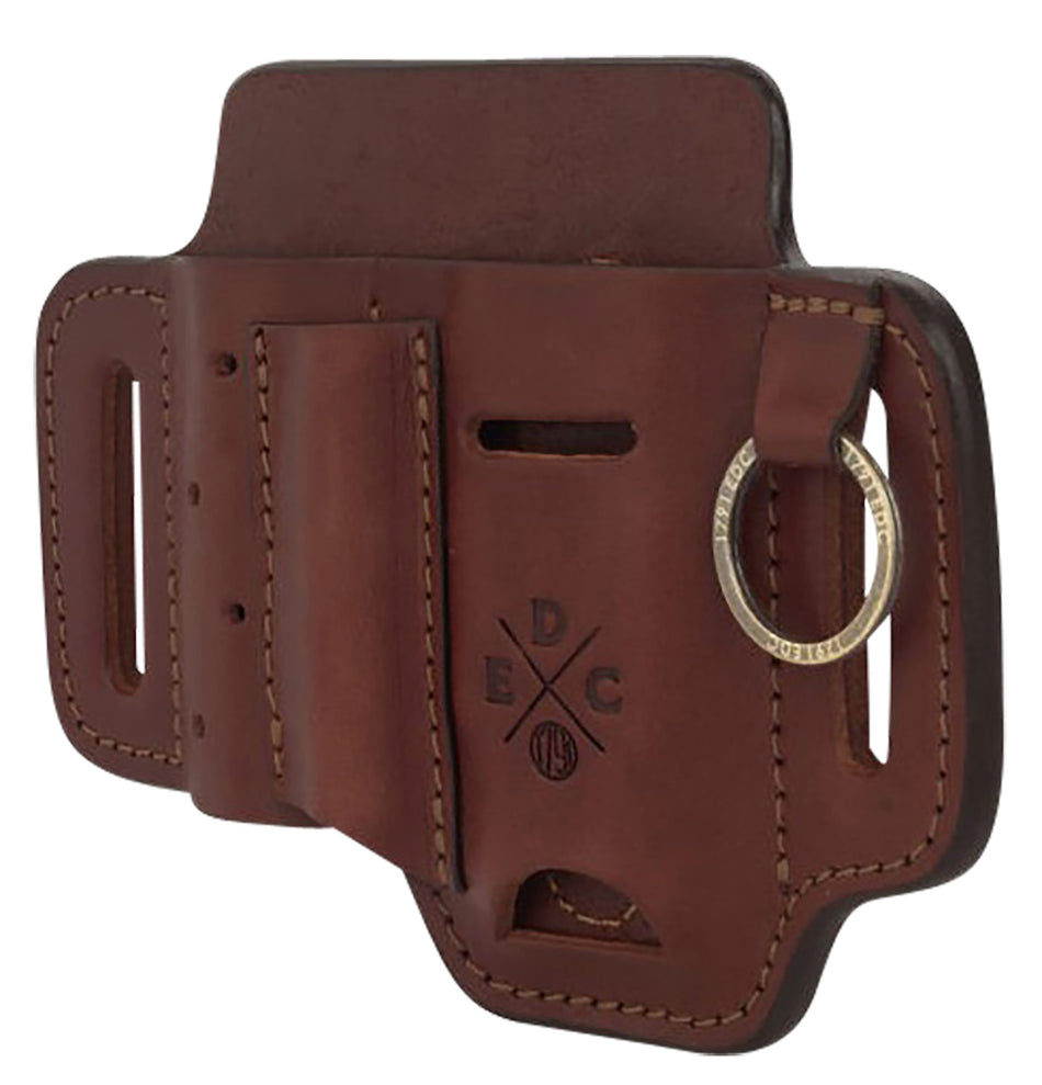 1791 Gunleather Chestnut Leather Standard Easy Slide Solo OWB Belt Slide EDC Ambidextrous