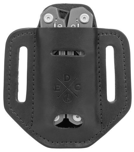 1791 Gunleather Black Leather Heavy Duty Easy Slide Solo OWB Belt Slide EDC Ambidextrous