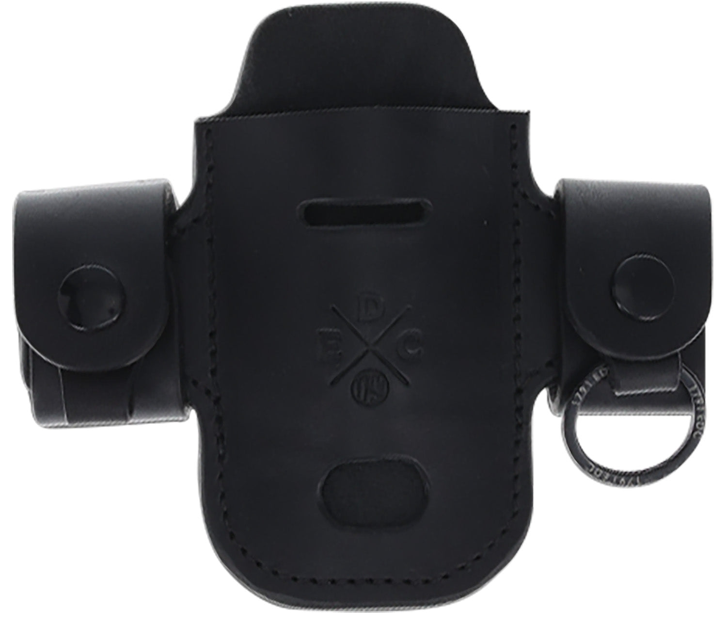 1791 Gunleather Black Leather Heavy Duty Solo Action Snap OWB Belt Loop EDC Ambidextrous