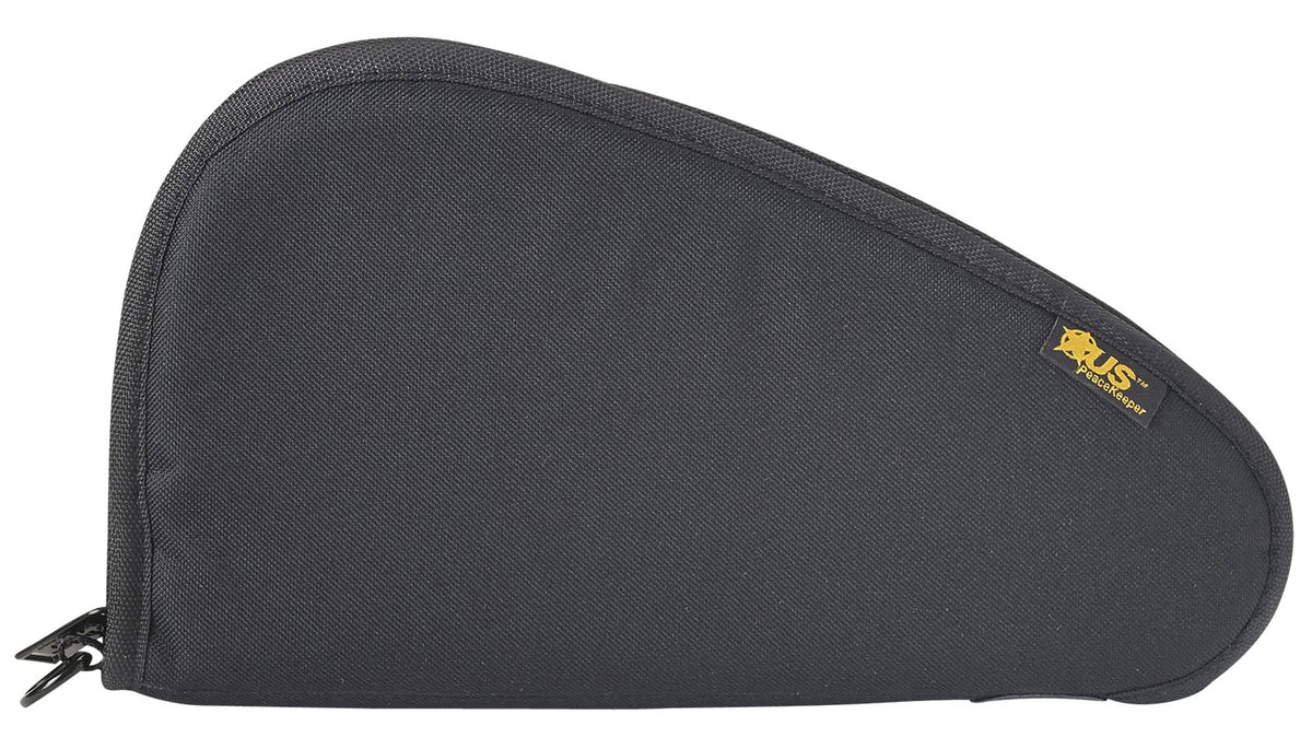 US PeaceKeeper P21011 Lockable Pistol Case Black 1 Handgun Polyester