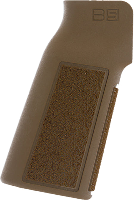 B5 Systems PGR1454 Type 22 AR-Platform Pistol Grip Coyote Brown Aggressive Polymer No Backstrap