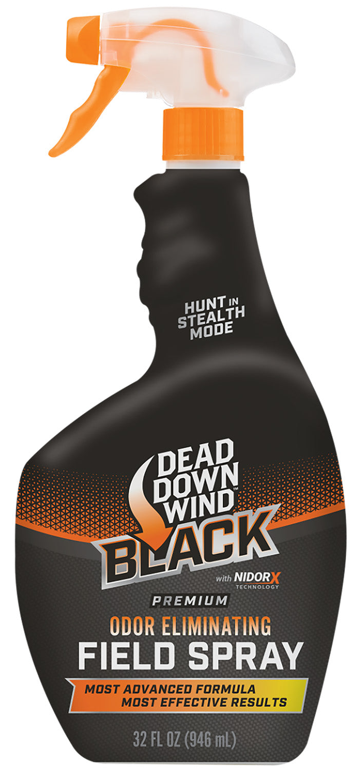 Dead Down Wind 137240 Black Premium Odor Eliminator Field Spray 24 oz Trigger Spray