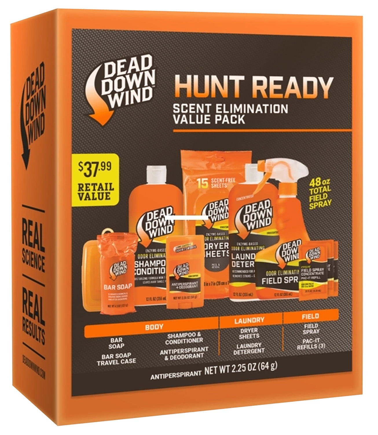Dead Down Wind 10-Piece Hunt Ready Scent-Free Hunting Kit