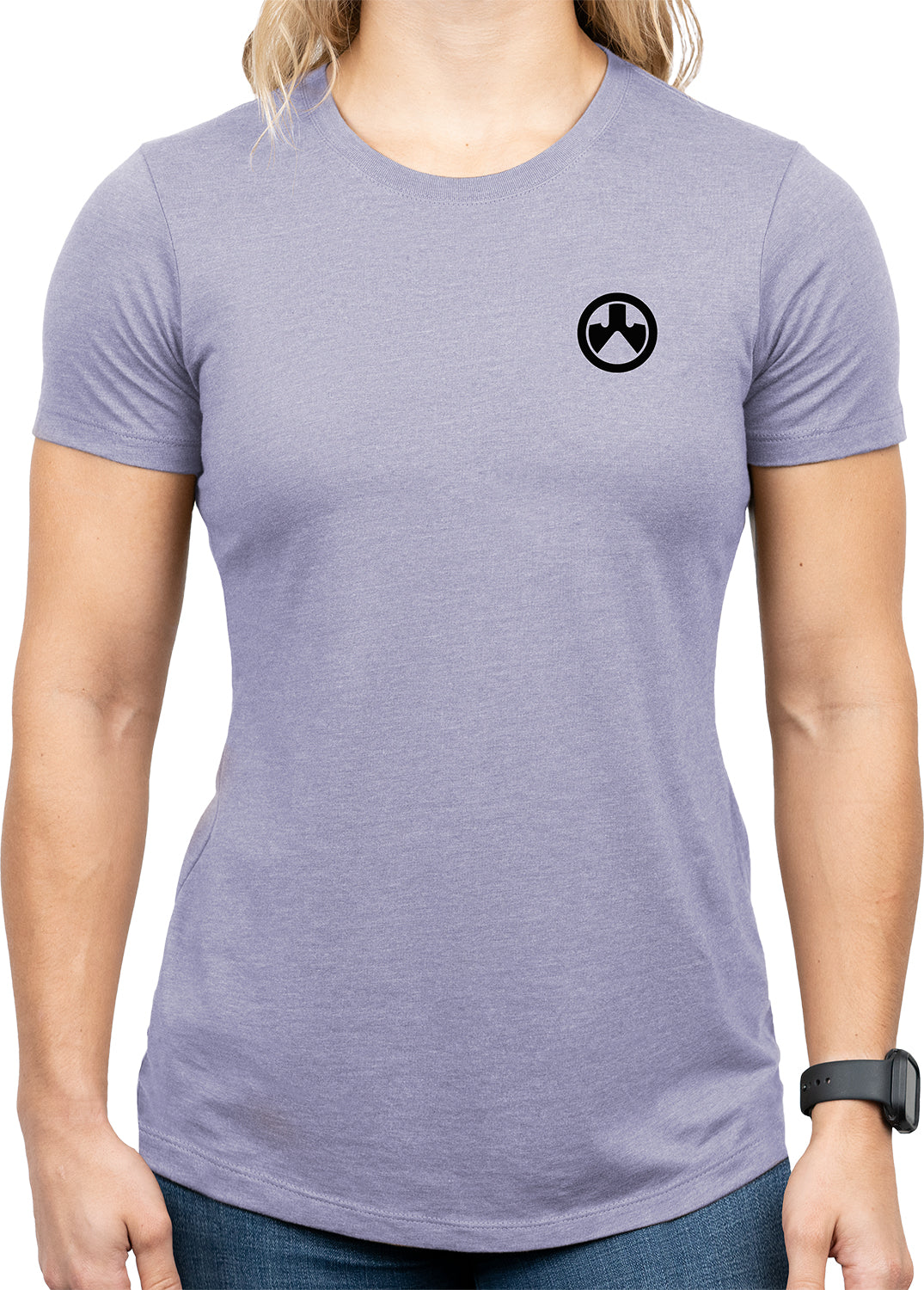 Magpul Groovy Women's Short Sleeve Orchid Heather T-Shirt Size Large