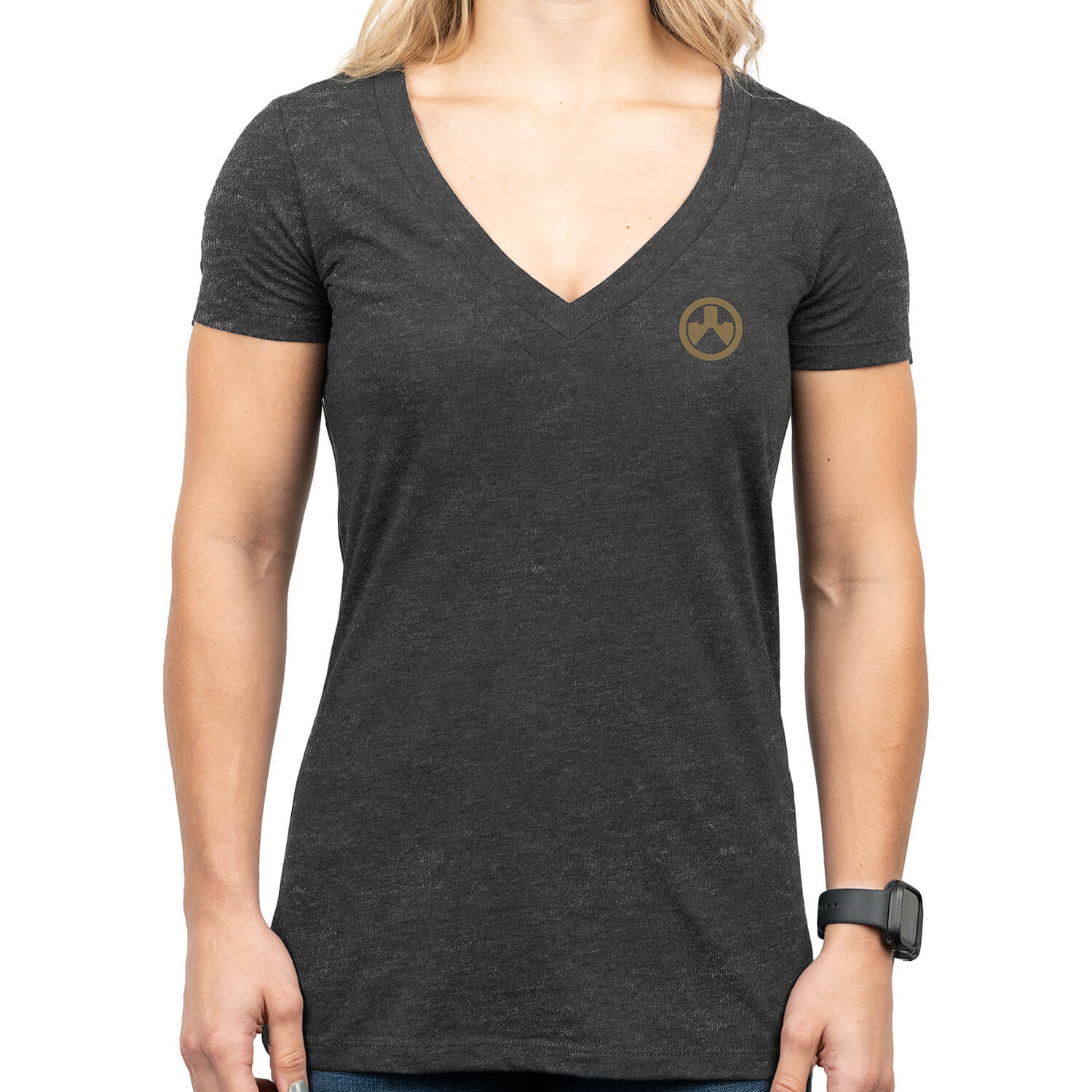 Magpul Take Flight Women's Short Sleeve Black V-Neck Shirt Large