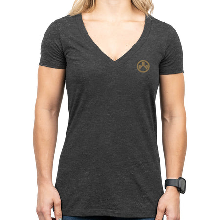 Magpul Take Flight Women's Short Sleeve Black V-Neck Shirt 3XL