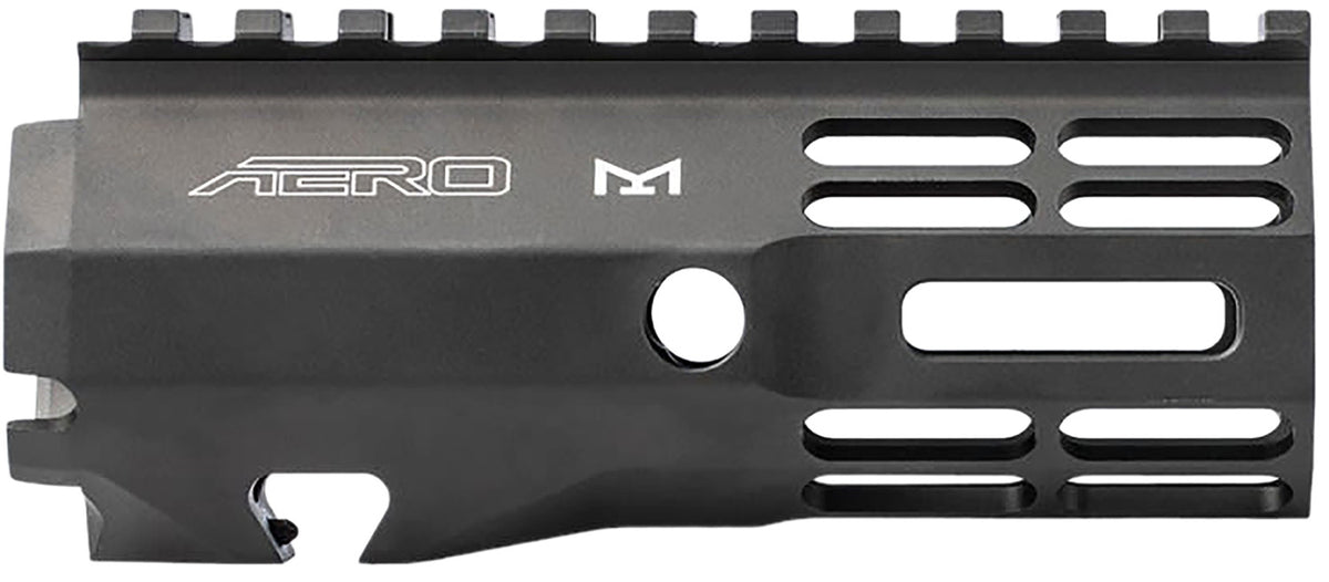 Aero Precision APRA500708A R-One ATLAS 4.80" M-LOK AR-15 Handguard with Mounting Hardware, Black Anodized