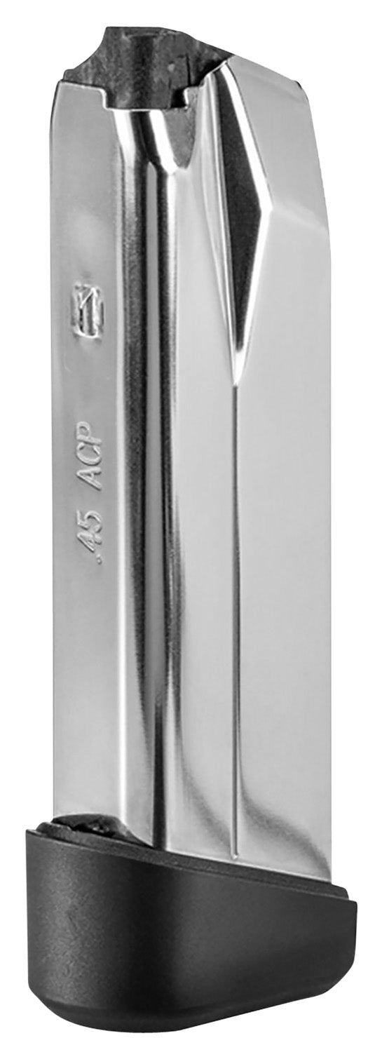 FN 545 Tactical Factory 10-Round .45 ACP Magazine Stainless w/ Black Floorplate