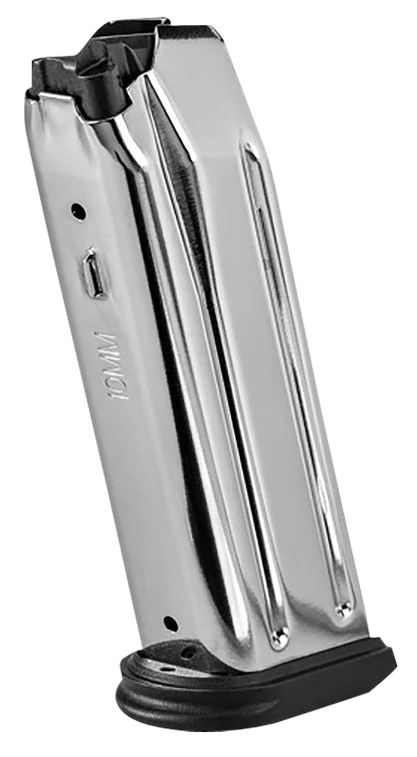 FN 510 Tactical Factory 10-Round 10mm Auto Magazine Stainless w/ Black Floorplate