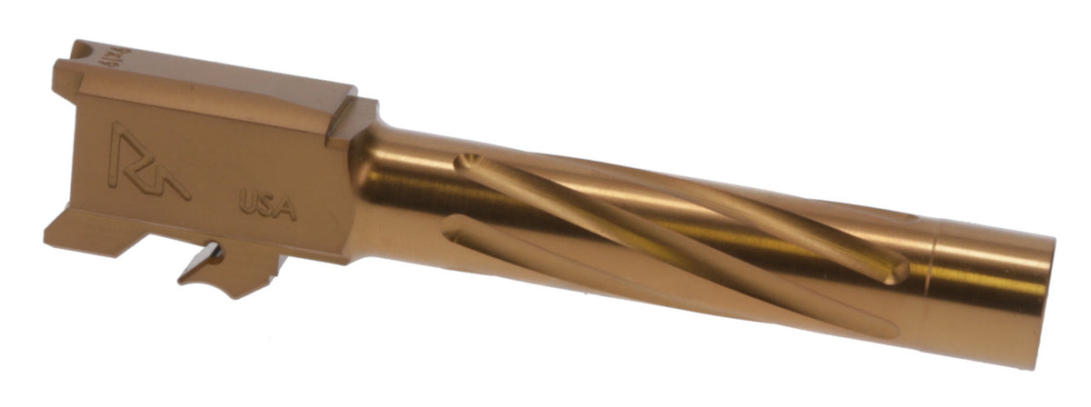 Rival Arms 9mm 4.25" Bronze PVD Stainless Steel Drop-In Precision Barrel for S&W M&P