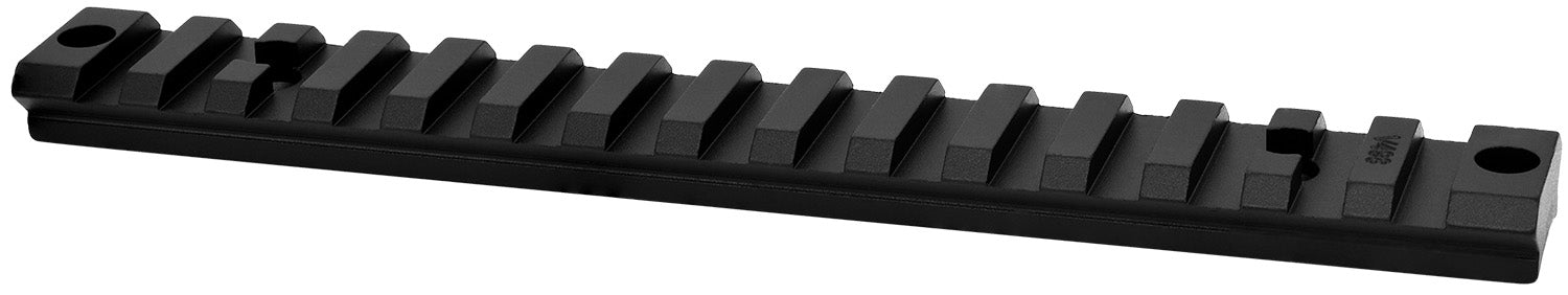 Warne Vapor V49820MOA Picatinny Scope Base Rail - Savage Axis/Axis II, 20 MOA, Black Anodized Aluminum