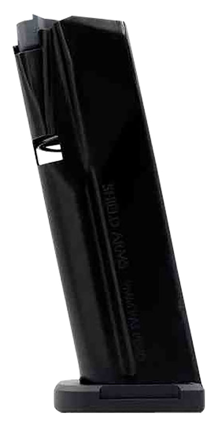 Shield Arms S15 Gen 3 9mm 15rd Magazine Plus +5rd Extension (20rd) Compatible with Glock 43X and 48, Black Nitride