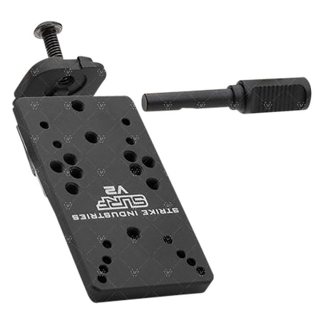 Strike Industries GSURFV2 Universal Optic Reflex Mount Glock Version 2 Black Anodized 6061-T6