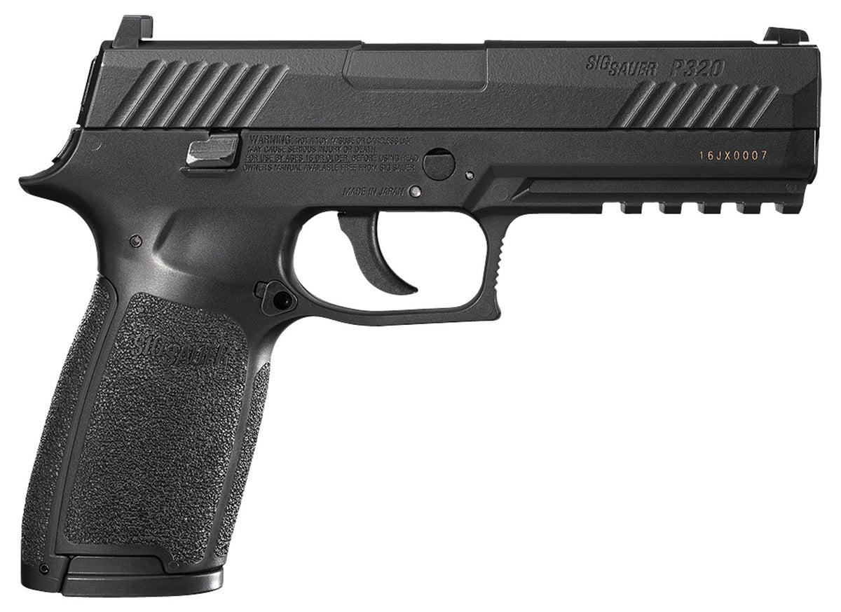 Sig Sauer P320 Air Pistol CO2 .177 Cal 30+1 8" Barrel White Dot Sights Black