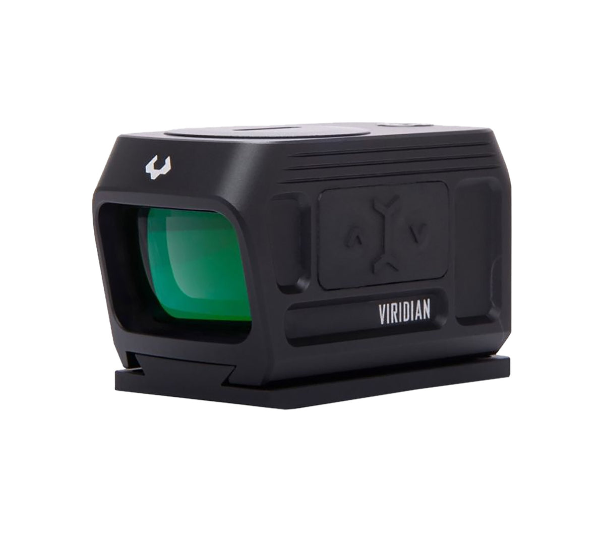 Viridian RFX45 Black Closed Emitter Green Dot Sight 5 MOA 1x ACRO and Glock MOS Mount