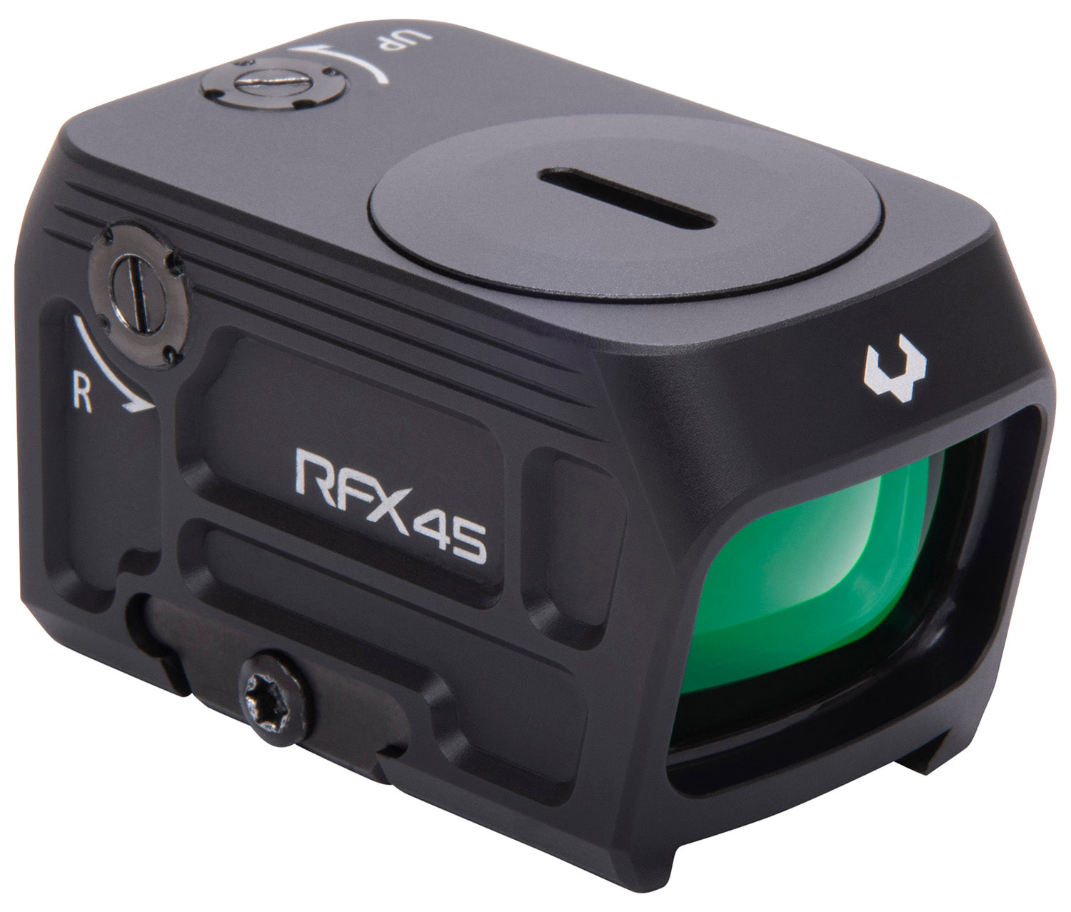 Viridian RFX45 Black 5 MOA Closed Emitter Green Dot 1x ACRO and Docter Mounting Footprint