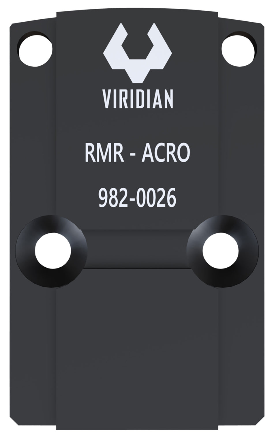 Viridian RFX45 RMR Adapter Plate for Reflex Sight Black Anodized