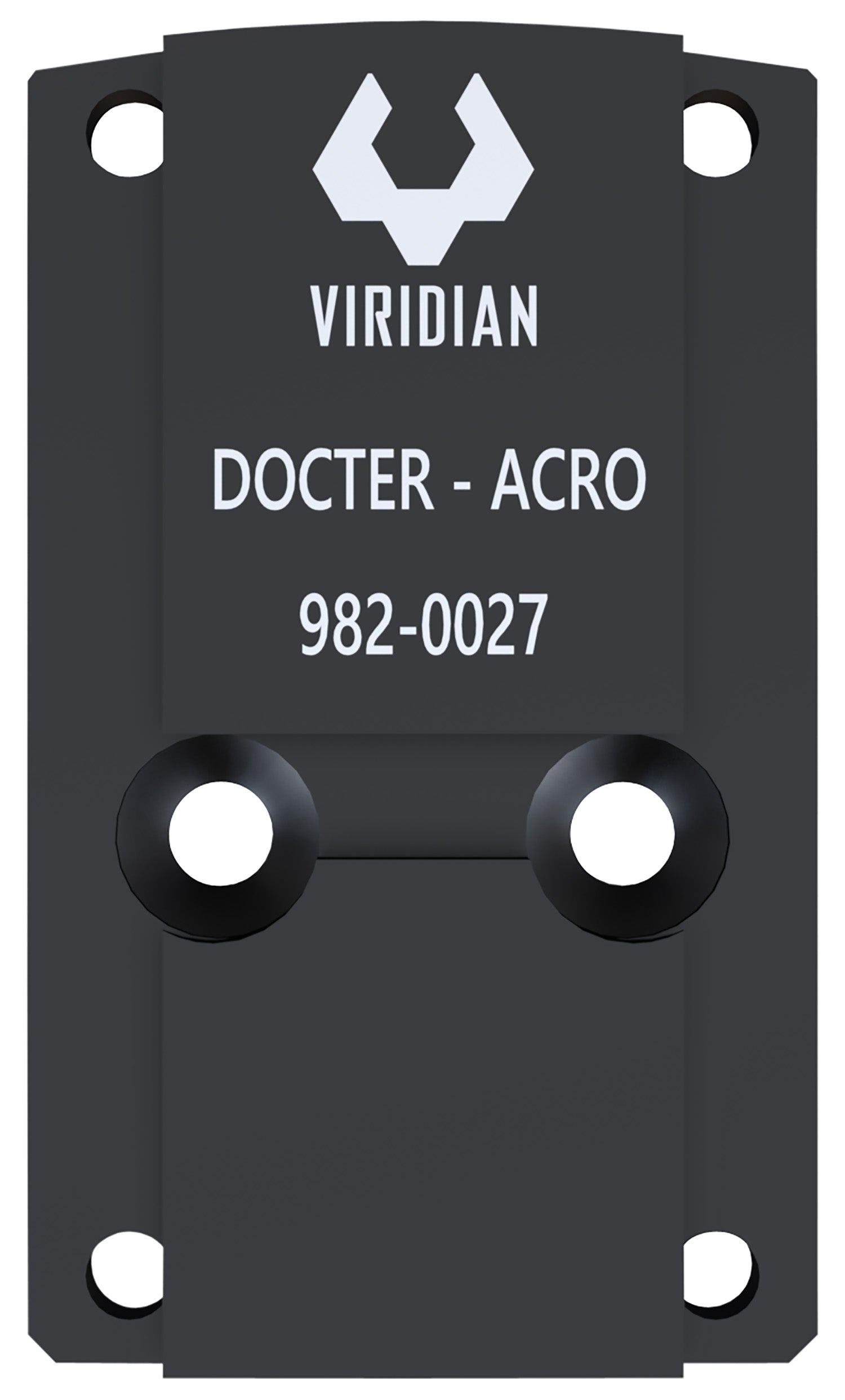 Viridian RFX45 Docter Adapter for Reflex Sight Black Anodized
