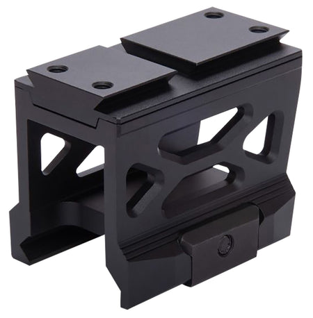 Viridian RFX45 High Profile 1/3 Lower Cowitness Mount Black Anodized
