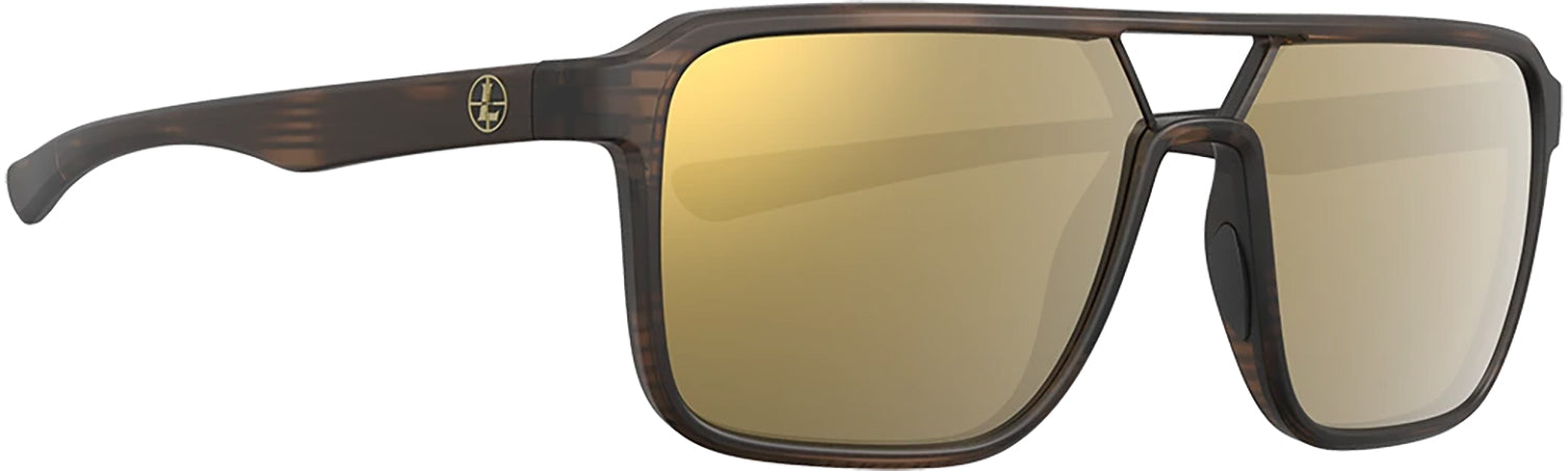 Leupold Performance Wear Bridger Adult Bronze Mirror Ballistic-Rated Polycarbonate Tortoise Frame