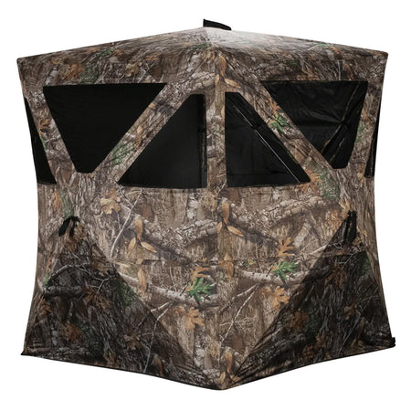 Rhino Blinds R100RTE 150 Denier 5-Hub Ground Blind Realtree Edge